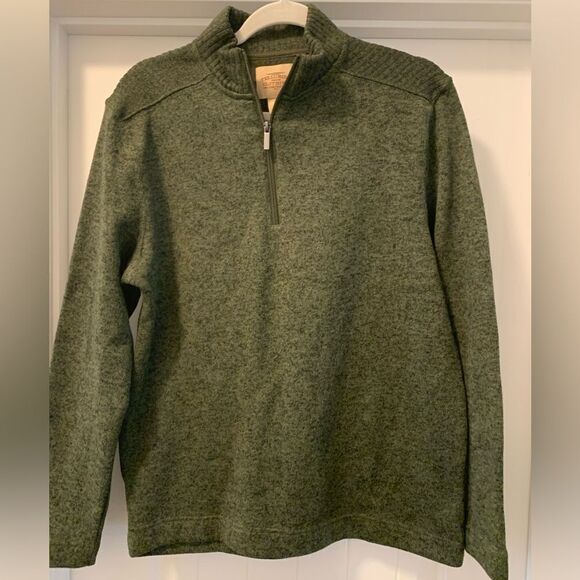 Telluride Clothing Company Men’s Quarter Zip Pullover Sweater Size Medium - Picture 1 of 4